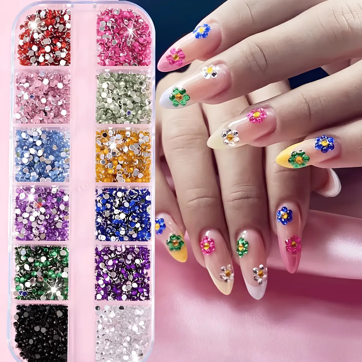 PEDRERÍA PARA  UÑAS FULL TENDENCIA