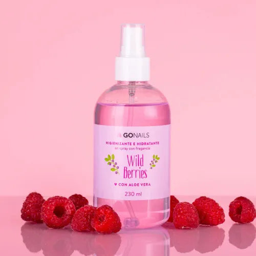 HIGIENIZANTE E HIDRATANTE DE MANOS Y PIES WILD BERRIES