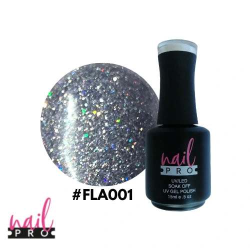 ESMALTE REFLECTANTE NAIL PRO FLA001