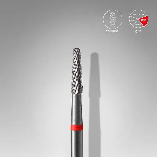 FRESA DE CARBURO DETALLE 2,3MM ROJA