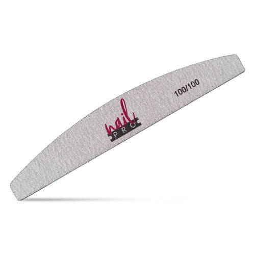 LIMA NAIL PRO MEDIA LUNA 100 GRIT