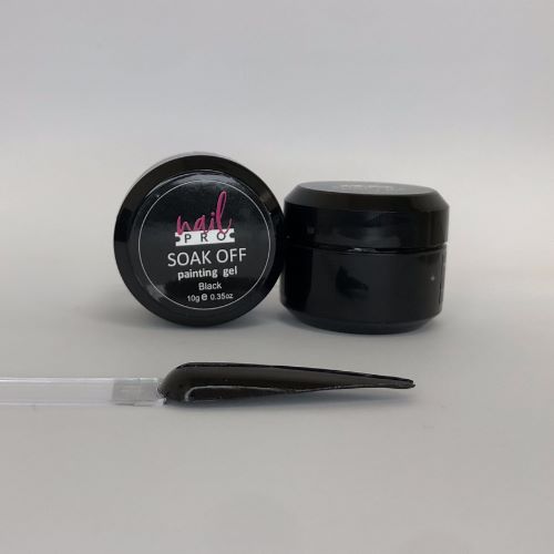 GEL PAINT NAIL PRO- NEGRO 10GR