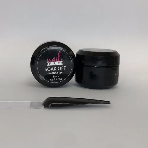 GEL PAINT NAIL PRO- NEGRO 10GR