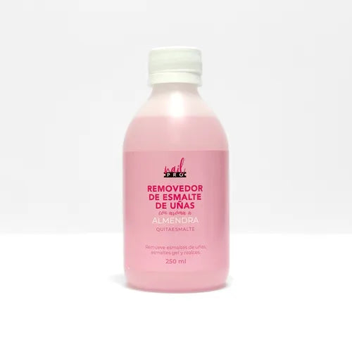 REMOVEDOR DE ESMALTE Y GEL NAIL PRO 250 ML